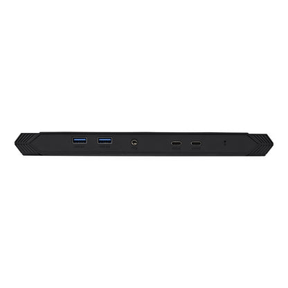 V7 - DOCKUSBC base para portátil y replicador de puertos Acoplamiento USB 3.2 Gen 1 (3.1 Gen 1) Type-A Negro