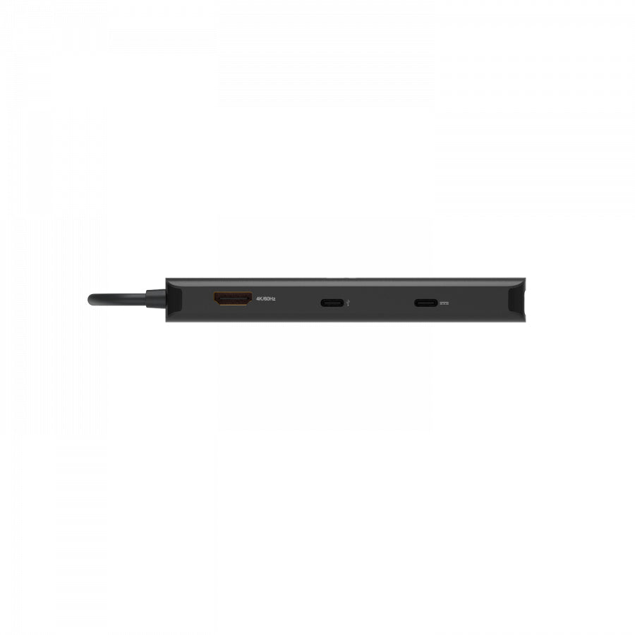 V7 - UCMINIDOCK-PT base para portátil y replicador de puertos Acoplamiento USB 3.2 Gen 1 (3.1 Gen 1) Type-C Negro