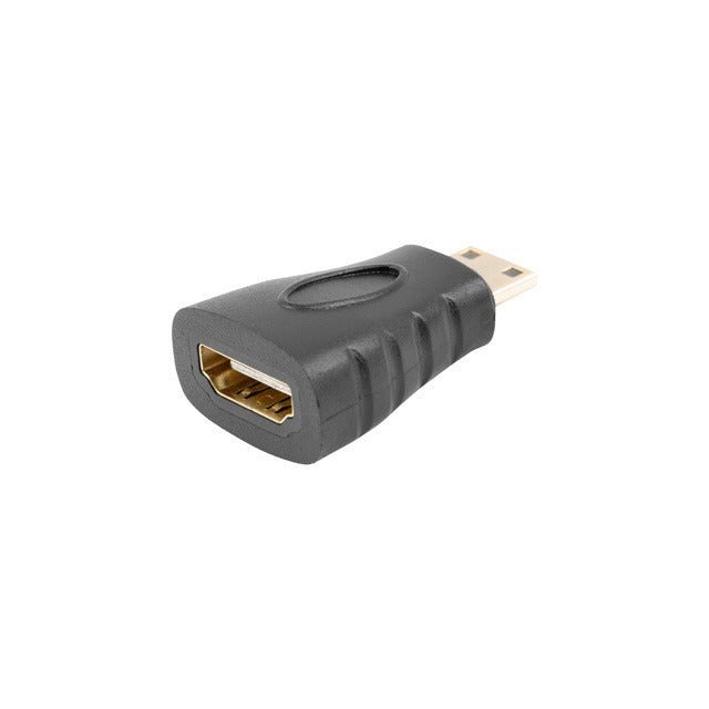 Lanberg - AD-0037-BK cambiador de género para cable HDMI HDMI Mini-C Negro