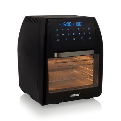 Princess - 183016 Sencillo 12 L Independiente 1800 W Freidora de aire caliente Negro