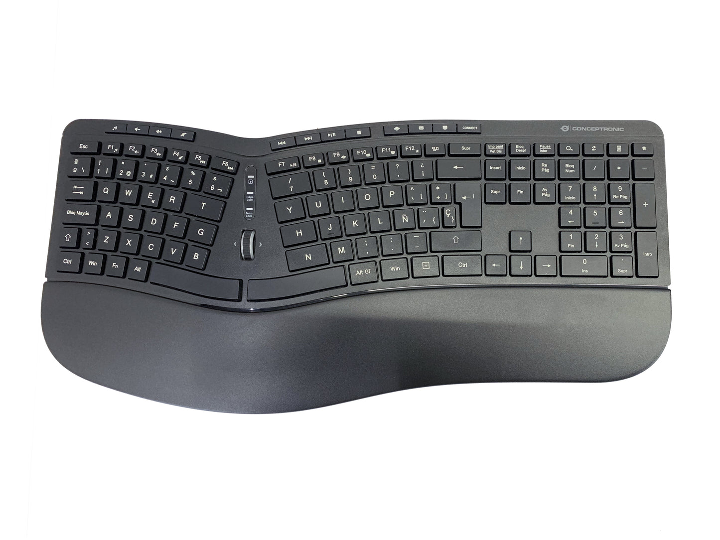 Conceptronic - ORAZIO02ES teclado Ratón incluido Oficina RF inalámbrico QWERTY Español Negro