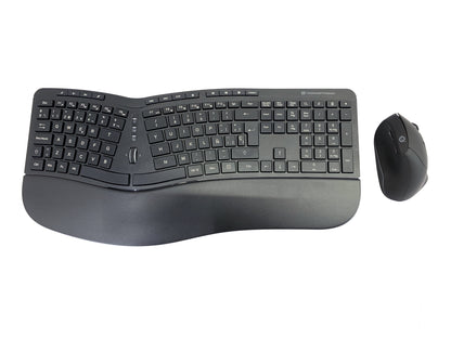 Conceptronic - ORAZIO02ES teclado Ratón incluido Oficina RF inalámbrico QWERTY Español Negro