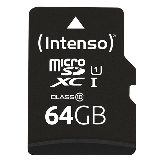 Intenso - 3423490 memoria flash 64 GB MicroSDXC UHS-I Clase 10