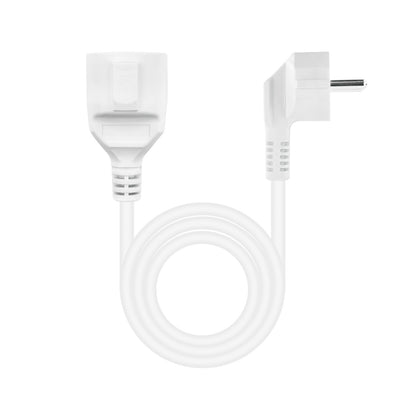 Nanocable - Cable de Alimentación Alargador  Blanco  5 m