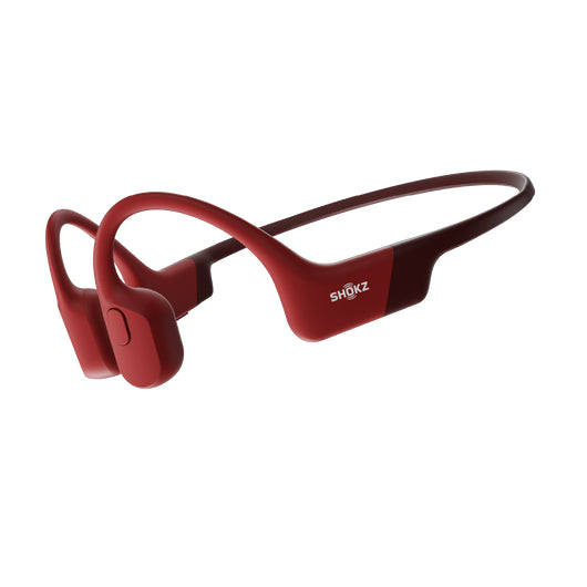 SHOKZ - OPENRUN Auriculares Inalámbrico Banda para cuello Deportes Bluetooth Rojo