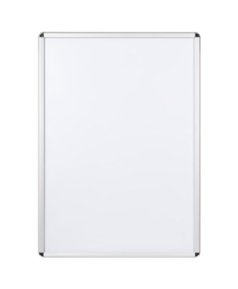 Bi-Office - VT560415280 marco para pared Rectángulo Blanco Aluminio