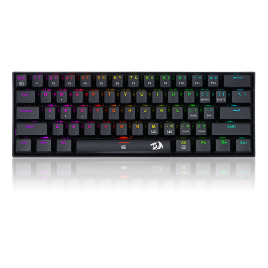 REDRAGON - K630RGB teclado Juego USB QWERTY Negro