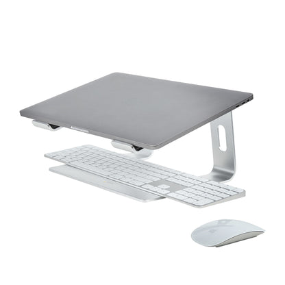 StarTech.com - Soporte de Escritorio para Portátil  Soporta 5kg  de Aluminio  Color Plata  Base Riser Elevador Ergonómico para Portátil  para Macbook Air/Pro  Dell XPS  Lenovo