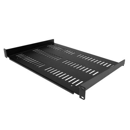 StarTech.com - Estante Ventilado 1U para Armario Rack de Servidores - Bandeja Universal Voladiza para Montaje en Rack de 19" - Capacidad de 25kg - de 12" (30 5cm) de Profundidad