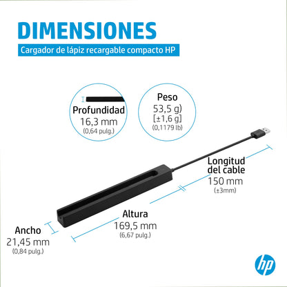 HP - Cargador de lápiz recargable Slim