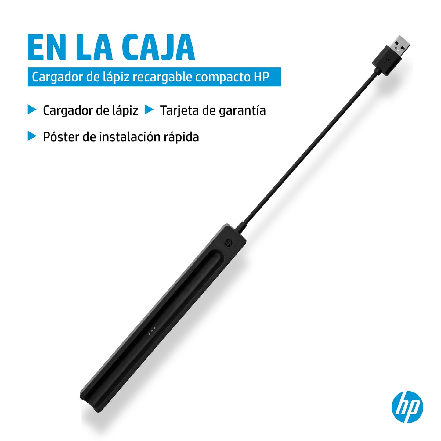 HP - Cargador de lápiz recargable Slim