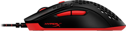 HyperX - HP HYPERX PULSEFIRE HASTE BLACKRED - MOUSE  -  4P5E3AA