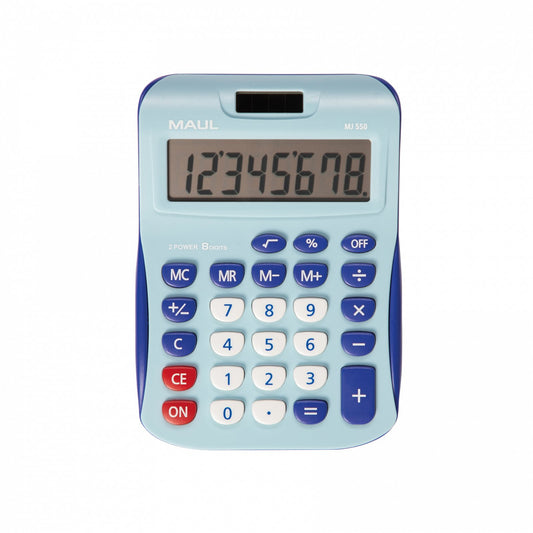 MAUL - MJ 550 calculadora Bolsillo Pantalla de calculadora Azul