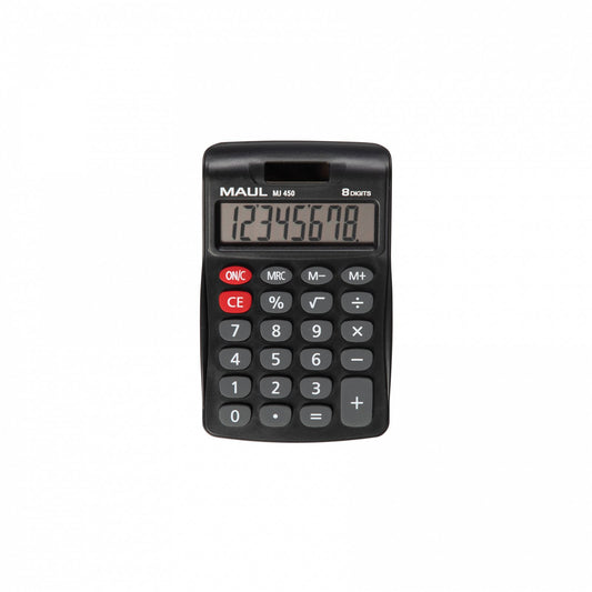 MAUL - MJ 450 calculadora Bolsillo Pantalla de calculadora Negro