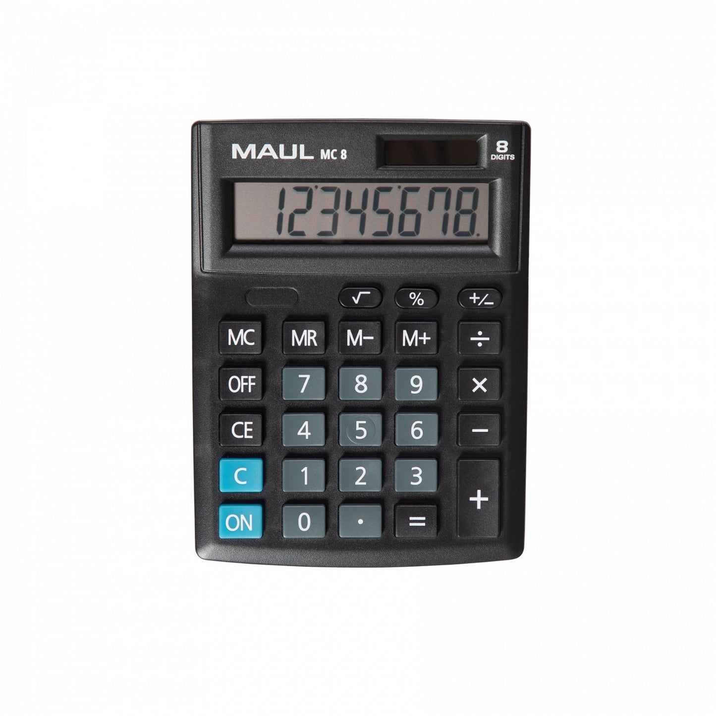 MAUL - MC 8 calculadora Bolsillo Pantalla de calculadora Negro