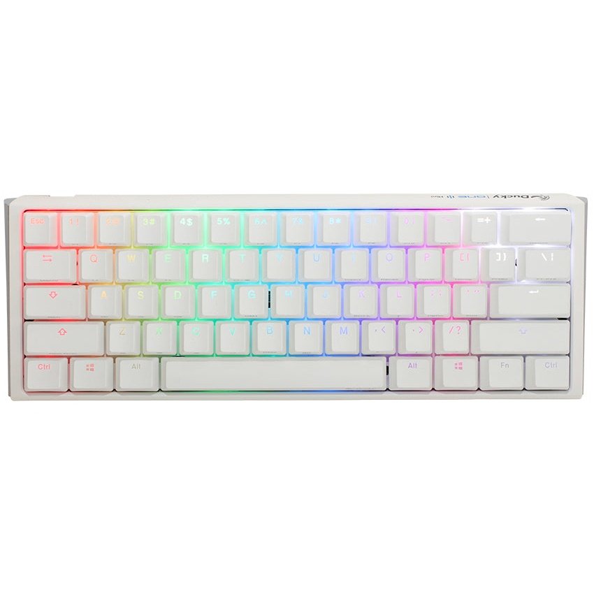 Ducky - One 3 Mini teclado Juego USB Español Blanco