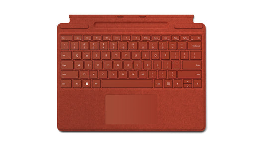 Microsoft - Surface 8XA-00032 teclado para móvil Rojo Microsoft Cover port QWERTY Español