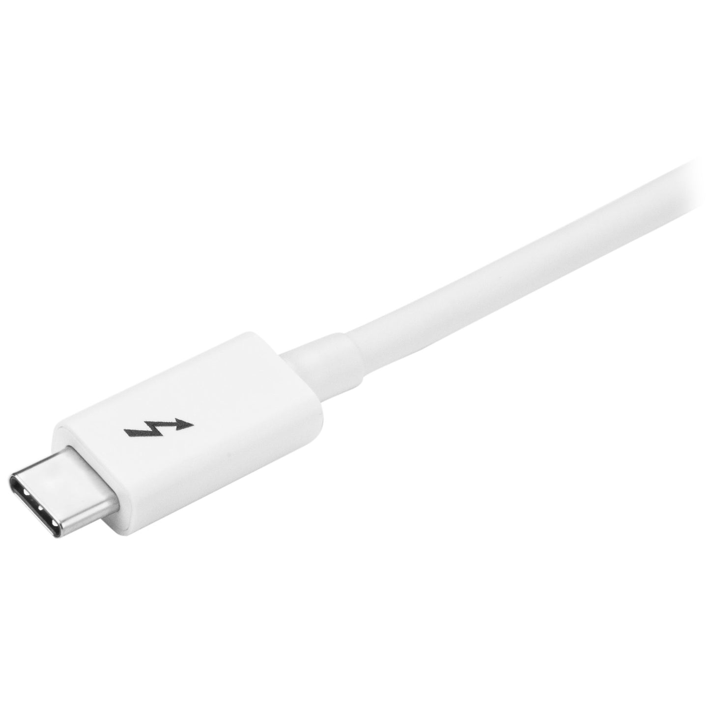 StarTech.com - Cable Thunderbolt 3 Pasivo de 2m - 20Gbps - PD 100W - Vídeo 4K - Cable Thunderbolt - Certificado Thunderbolt - Compatible con USB4 / Modo Alt DP - Thunderbolt 4 - USB 3.2 - USB-C - Blanco