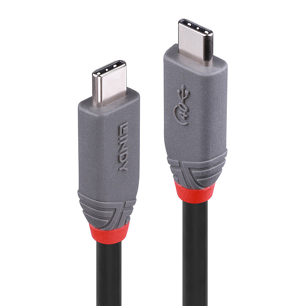 Lindy - 36947 cable USB 0 8 m USB4 Gen 3x2 USB C Negro