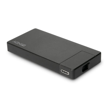 Lindy - 43336 base para portátil y replicador de puertos Alámbrico USB 3.2 Gen 1 (3.1 Gen 1) Type-C Negro