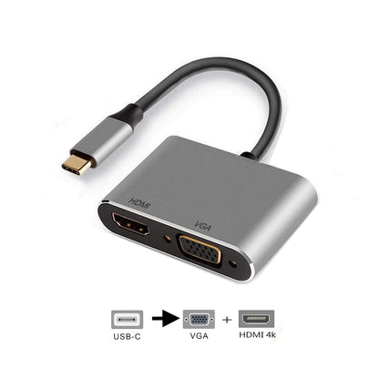 Ewent - EW9700 Adaptador gráfico USB Negro  Plata