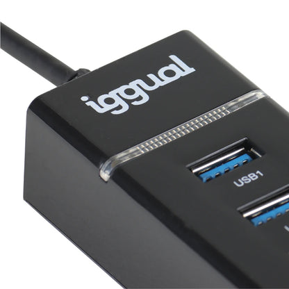 iggual - Hub USB 3.0 tipo C x 4 puertos HUB-C-4p