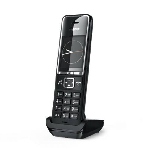 Gigaset - COMFORT 550 Teléfono DECT Identificador de llamadas Negro  Cromo