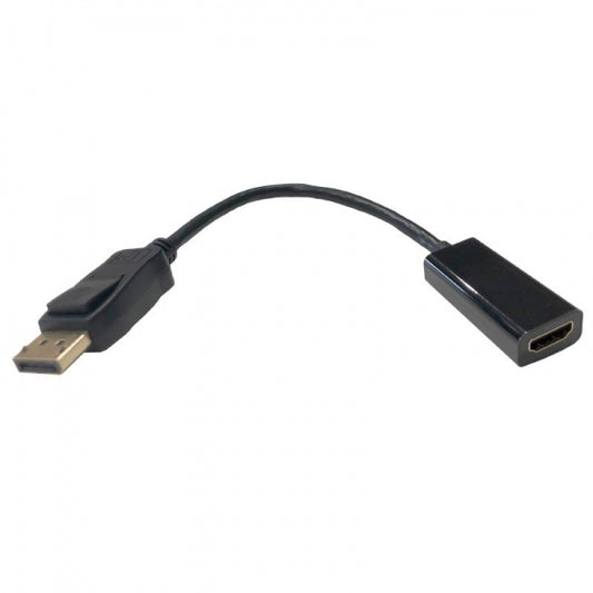 3GO - ADPHDMI adaptador de cable de vídeo 0 15 m DisplayPort HDMI Negro