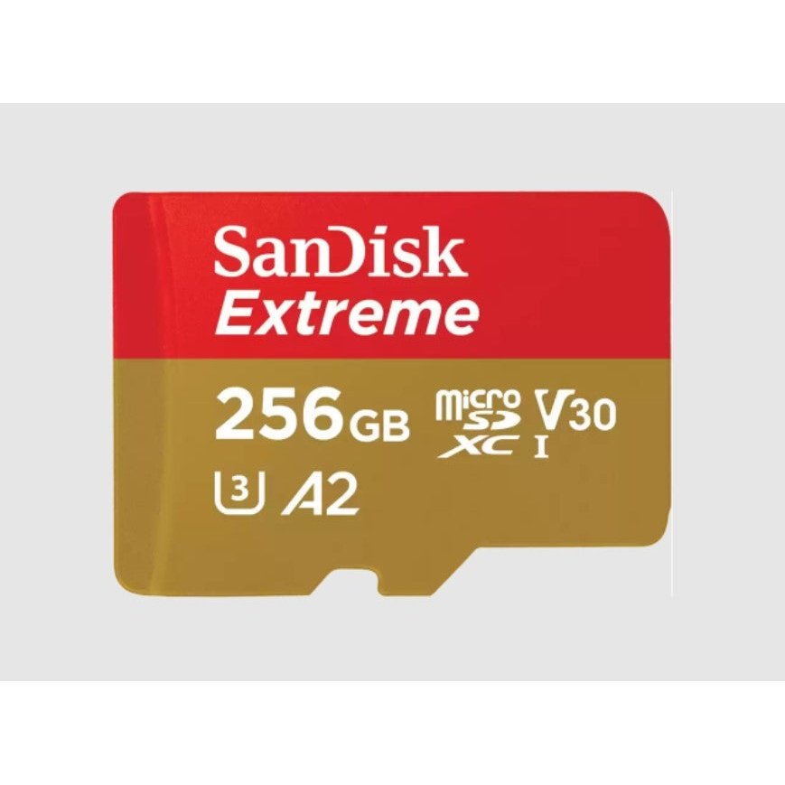 SanDisk - Extreme 256 GB MicroSDXC UHS-I Clase 3