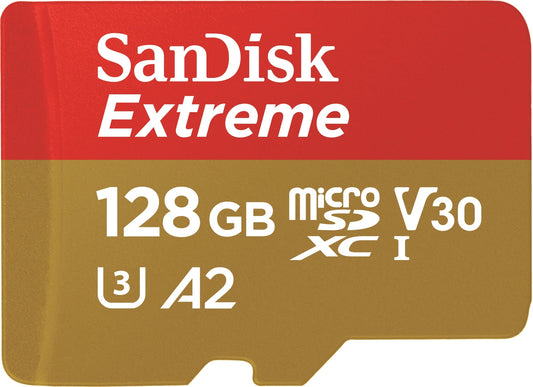 SanDisk - Extreme 128 GB MicroSDXC