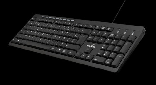 Bluestork - TECLADO SLIM MULTIMEDIA USB - BLACK - SPANISH