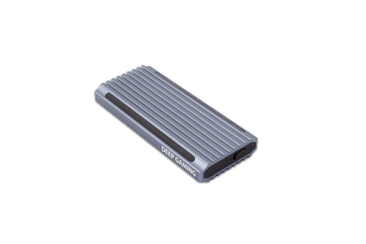 Deep Gaming - DG-MCM-NVME1 caja para disco duro externo Caja externa para unidad de estado sólido (SSD) Plata M.2