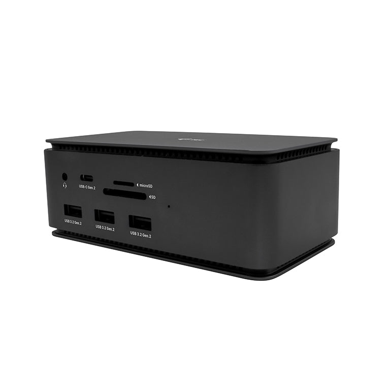 i-tec - Metal USB4 Docking station Dual 4K HDMI DP + Power Delivery 80 W