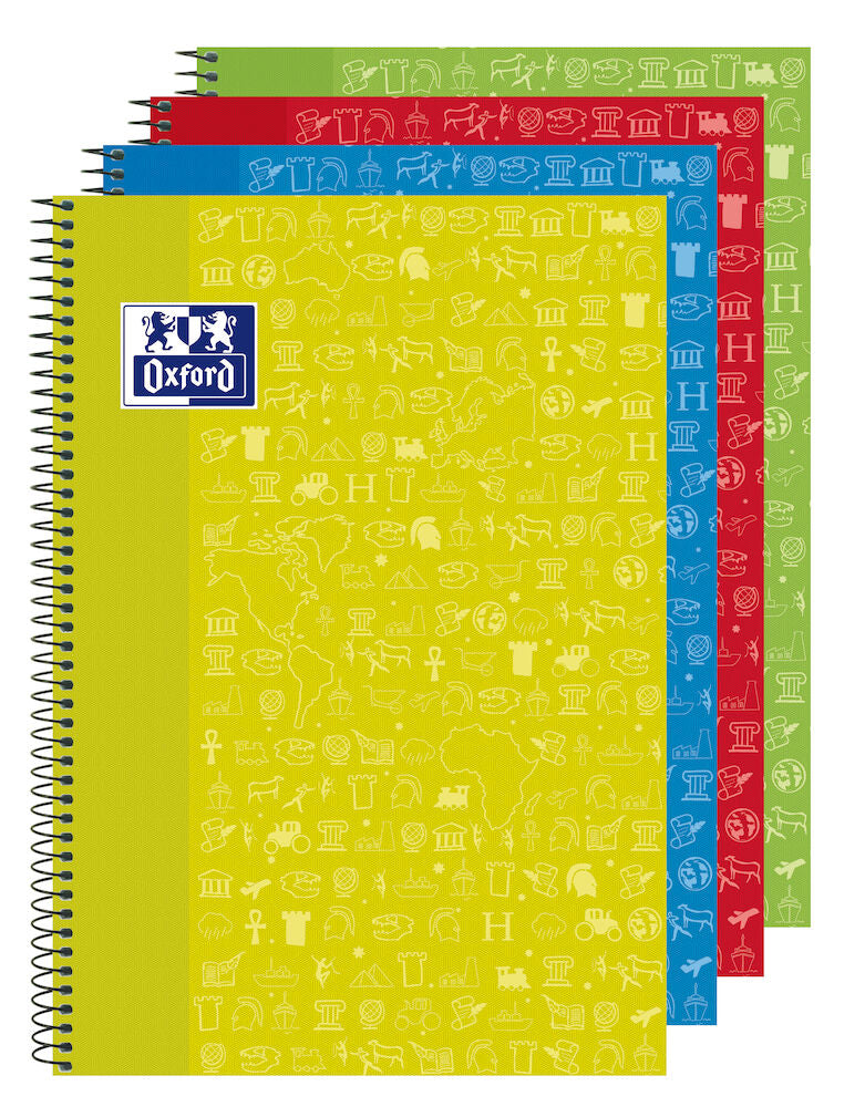 Oxford - 400136932 cuaderno y block 80 hojas Colores surtidos