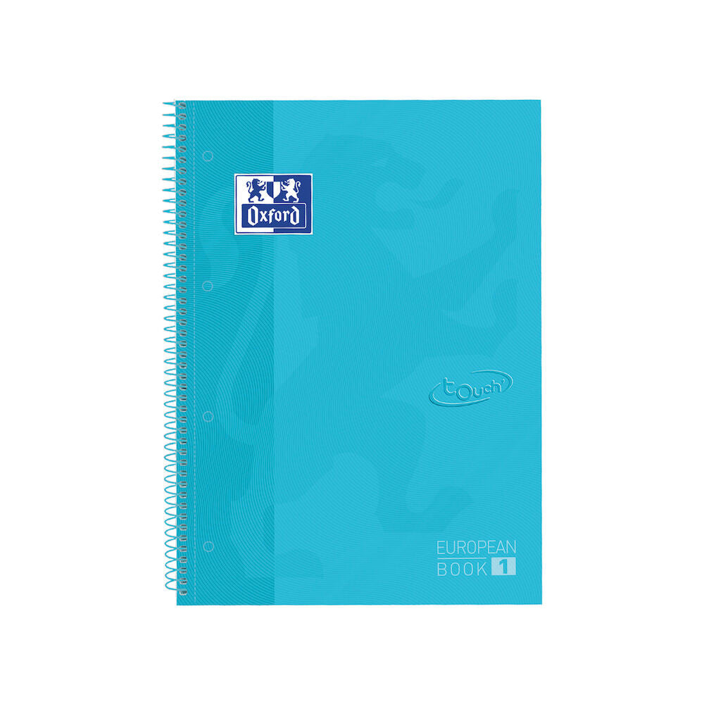 Oxford - 400107010 cuaderno y block 80 hojas Azul - Pack de 5 unidades  - 400107010