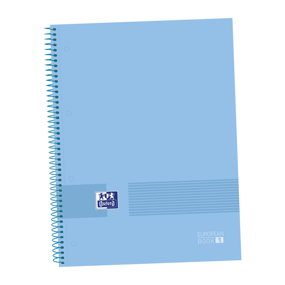 Oxford - 400149492 cuaderno y block A4+ 80 hojas Azul - Pack de 5 Unidades -  400149492