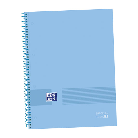 Oxford - 400149492 cuaderno y block A4+ 80 hojas Azul - Pack de 5 Unidades -  400149492