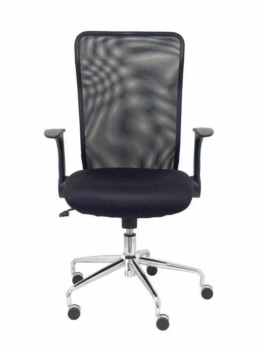 PIQUERAS Y CRESPO - 4031NE silla de oficina y de ordenador Asiento acolchado Respaldo de malla