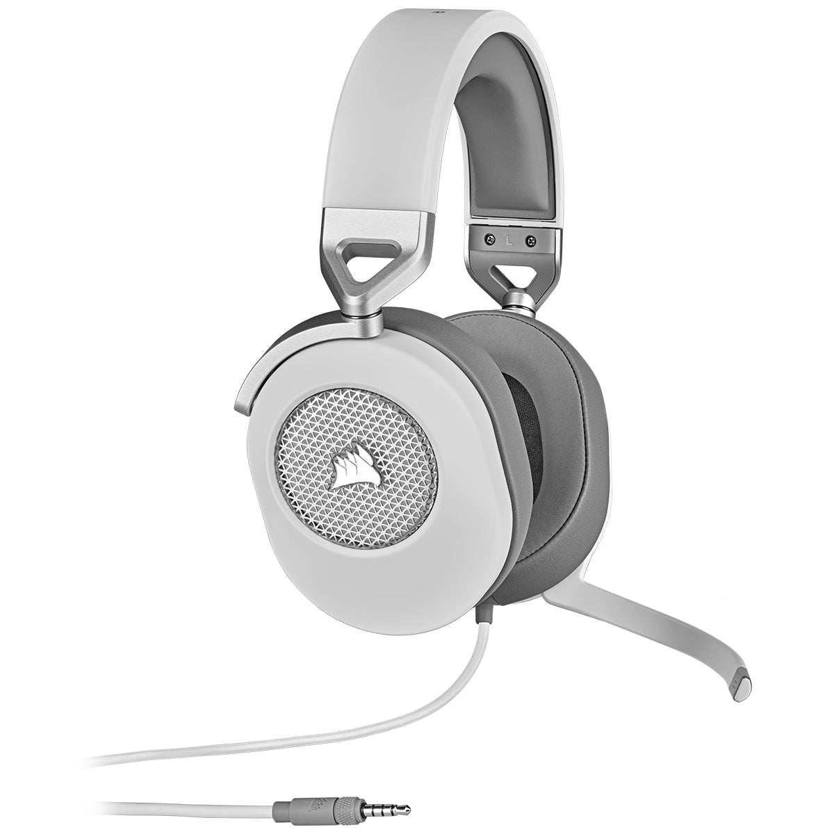 Corsair - HS65 SURROUND Auriculares Alámbrico De mano Juego Blanco