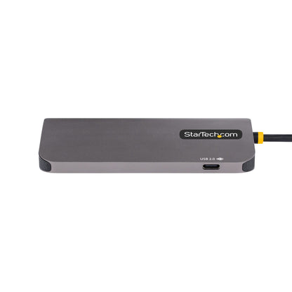 StarTech.com - Adaptador Multipuertos USB C  de Vídeo HDMI de 4K y 60Hz  Hub USB-A 3.2 de 3 Puertos de 5Gbps  Entrega de Alimentación PD de 100W  GbE  Docking Station de Viajes