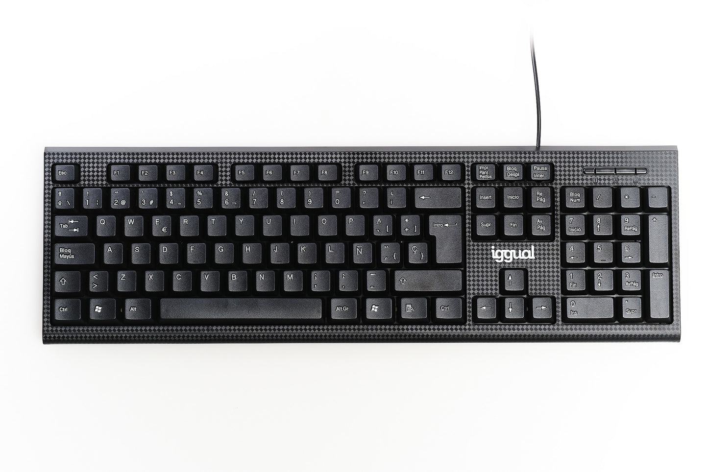 iggual - CK-BUSINESS-105T teclado Oficina USB QWERTY Negro