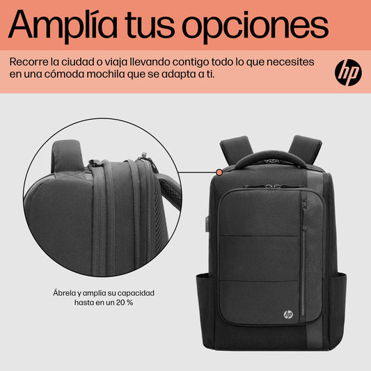 HP - Mochila para portátiles Renew Executive de 16 pulgadas