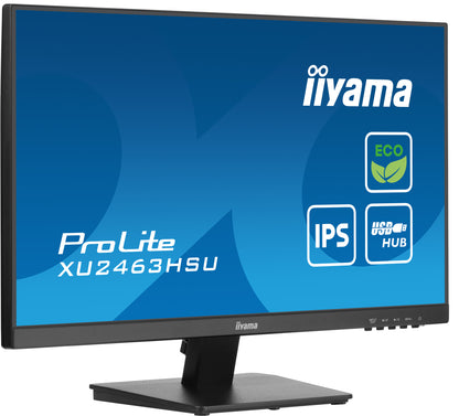 iiyama - ProLite XU2463HSU-B1 pantalla para PC 60 5 cm (23.8") 1920 x 1080 Pixeles Full HD LED Negro