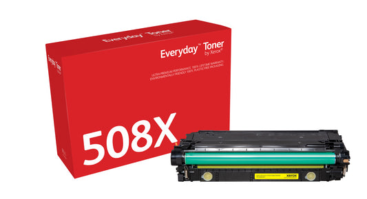 Everyday El tóner ™ Amarillo de Xerox es compatible con HP 508X (CF362X), High capacity