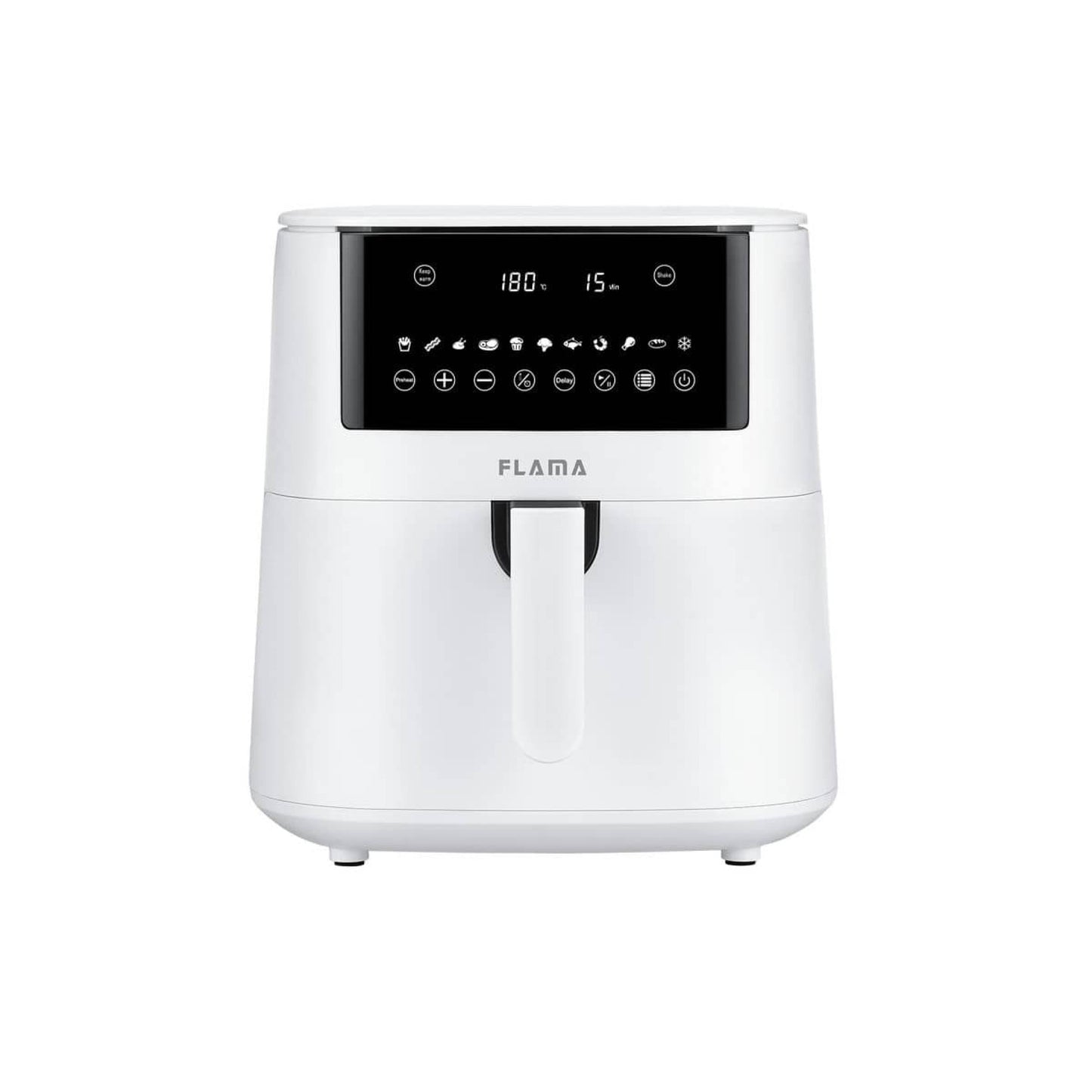 Flama - 681FL Sencillo 7 L Independiente 1650 W Freidora de aire caliente Blanco