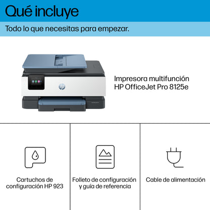 HP OfficeJet Pro Impresora multifunción 8125e