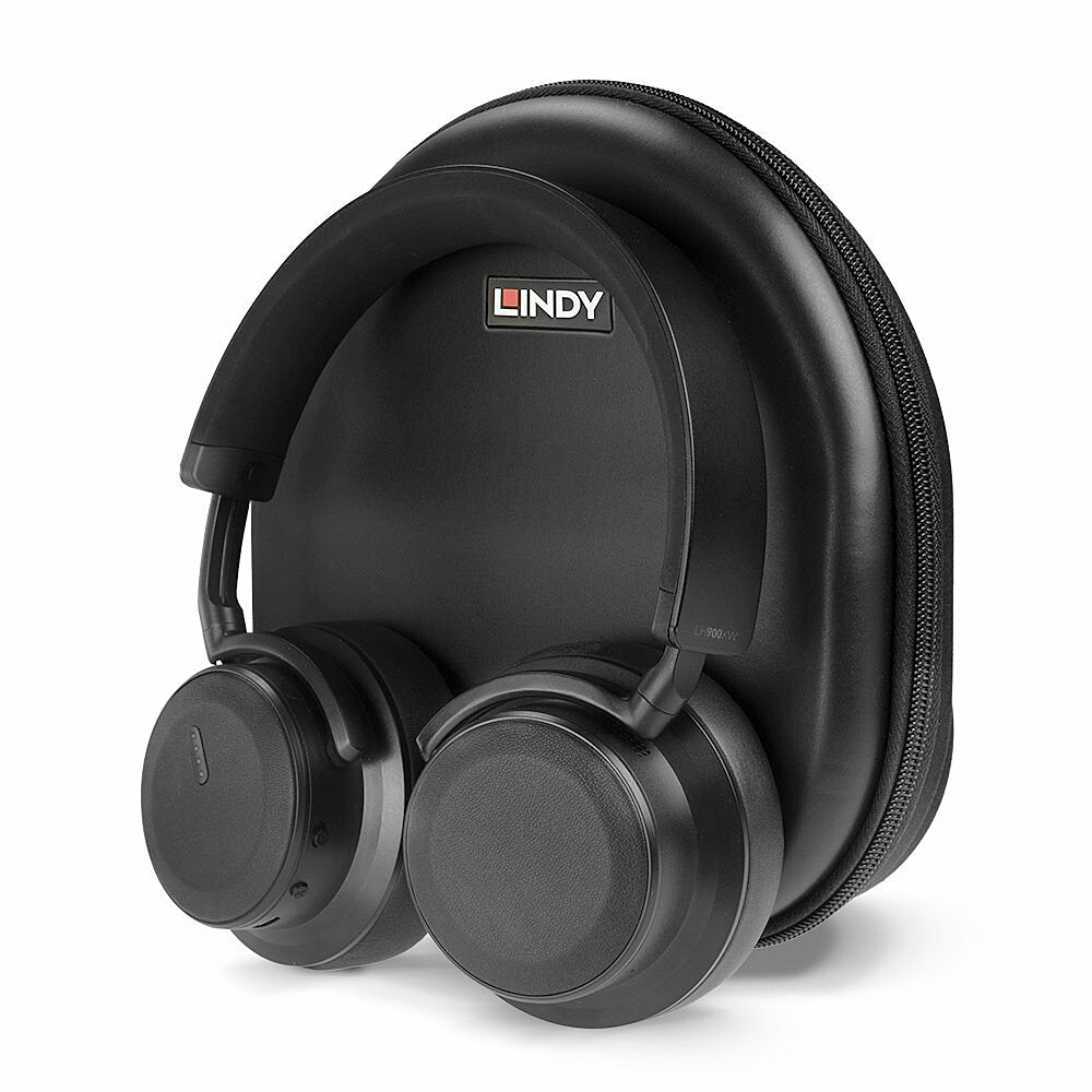 Lindy - LH900XW Auriculares Inalámbrico y alámbrico Diadema USB Tipo C Bluetooth Negro