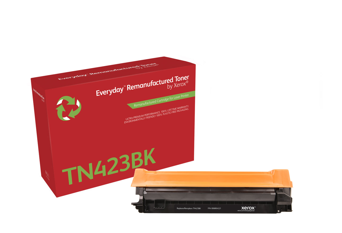 Everyday Tóner ™ Negro remanufacturado de Xerox es compatible con Brother TN423BK, High capacity