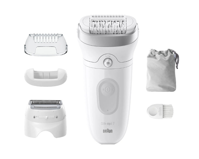 Braun - Silk-épil 7 7-041 Gris  Blanco