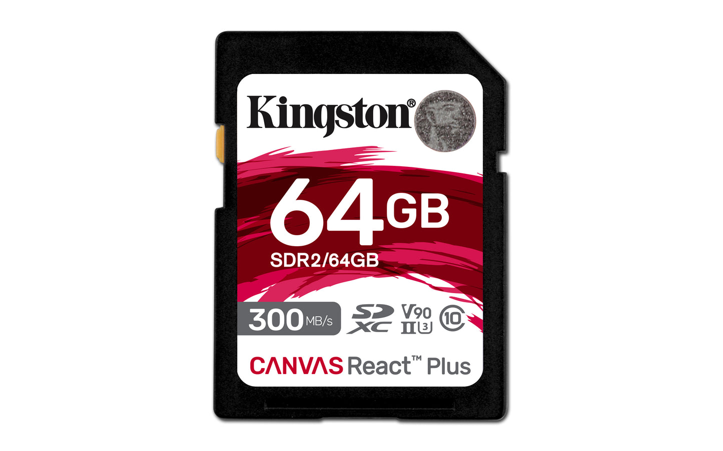 Kingston Technology - Canvas React Plus 64 GB SD UHS-II Clase 10